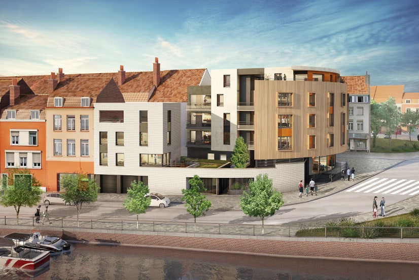 Appartement neuf à Dunkerque sur les quais