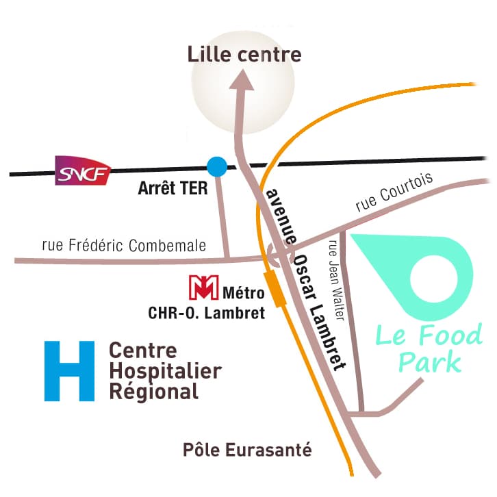 Le Food park Lille CHR - Nouvelle aire de food trucks à Lille