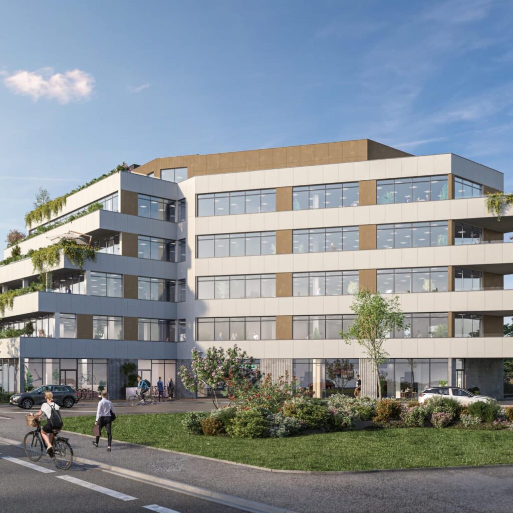 Bureaux neufs marquette lez lille Vue extérieure